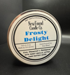 Frosty Delight - Tin Candle (8 oz, Soy Blend Wax)