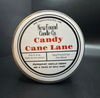 Candy Cane Lane - Tin Candle (8 oz, Soy Blend Wax)