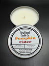 Pumpkin Cider - Tin Candle (8 oz, Soy Blend Wax)