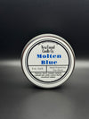 Molten Blue - Tin Candle (8 oz, Soy Blend Wax)