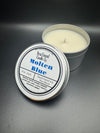 Molten Blue - Tin Candle (8 oz, Soy Blend Wax)