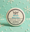 Mint Mocha - Tin Candle (8 oz, Soy Blend Wax)